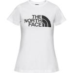 Reduzierte Weiße The North Face T-Shirts aus Jersey für Damen Größe XXL 