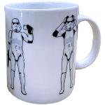 Weiße Star Wars Stormtrooper Tassen aus Porzellan 