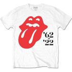 The Rolling Stones | Official Band T-Shirt | Sixty '62 - '22, Small, White