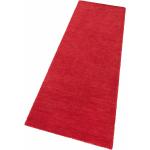 Rote Theko Teppich-Läufer aus Wolle 
