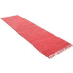 Rote Theko Teppich-Läufer aus Baumwolle 