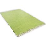 Grüne Theko Handwebteppiche aus Baumwolle 