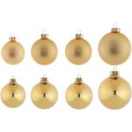Goldene Weihnachtskugeln & Christbaumkugeln aus Glas günstig online kaufen