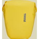 Gelbe Thule Packtaschen wasserdicht 