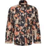 Khakifarbene Camouflage Tigha Camouflage Jacken aus Baumwolle für Herren Größe L 