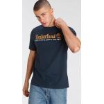 Reduzierte Blaue Timberland T-Shirts aus Jersey für Herren Größe M 