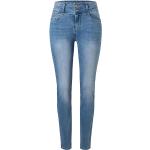 Blaue Timezone Slim Jeans aus Elastan für Damen Größe XS 