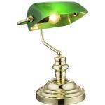 Grüne Retro Globo Antique Tischlampen & Tischleuchten 