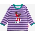 Lila Gestreifte Toby Tiger Bio Kinder-T-Shirts Tiger aus Baumwolle für Babys 