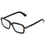 Dunkelbraune Tom Ford Rechteckige Damenbrillen 