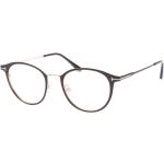Schwarze Tom Ford Runde Brillen aus Metall 
