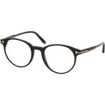 Schwarze Tom Ford Runde Herrenbrillen aus Kunststoff 