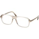 Braune Tom Ford Quadratische Herrenbrillen 