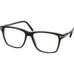 Schwarze Tom Ford Quadratische Herrenbrillen aus Kunststoff 