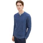 Blaue Tom Tailor 2 in 1 Pullover aus Jersey für Herren Größe XL 
