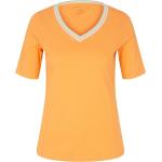 Orange Tom Tailor Basic Shirts Orangen für Damen Größe XL 