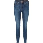 Blaue Tom Tailor Denim Skinny Jeans aus Elastan für Damen Größe XXL 