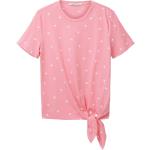 Pinke Klassische Tom Tailor Denim T-Shirts aus Baumwolle für Damen Größe L 