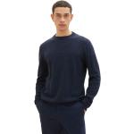 Blaue Tom Tailor Rundhals-Auschnitt Rundhals-Pullover für Herren Größe 3 XL Große Größen 