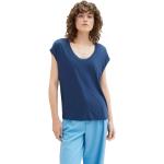 Blaue Tom Tailor T-Shirts für Damen Größe XXL 