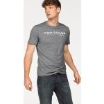Graue Tom Tailor T-Shirts aus Jersey für Herren Größe 3 XL Große Größen 