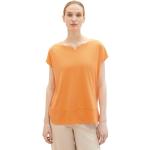 Orange Tom Tailor T-Shirts Orangen aus Jersey für Damen Größe M 