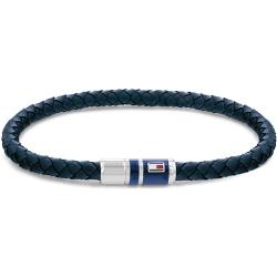 Tommy Hilfiger Jewelry Armband für Herren aus Leder Blau - 2790294