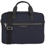 Blaue Business Tommy Hilfiger Messenger Bags aus Polyurethan für Herren 