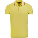 Reduzierte Gelbe Klassische Tommy Hilfiger Herrenpoloshirts & Herrenpolohemden aus Baumwolle Größe S 