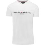 Weiße Print Tommy Hilfiger T-Shirts aus Baumwolle für Herren Größe XS 