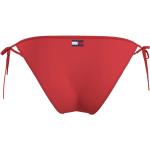 Rote Tommy Hilfiger Bikinislips & Bikinihosen für Damen 