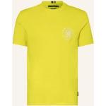 Reduzierte Gelbe Tommy Hilfiger T-Shirts aus Baumwolle für Herren Größe XXL 