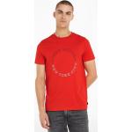 Reduzierte Rote Klassische Tommy Hilfiger T-Shirts aus Jersey für Herren Größe XXL 