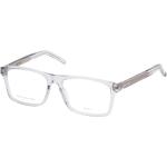 Graue Tommy Hilfiger Quadratische Herrenbrillen aus Kunststoff 