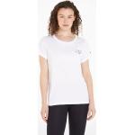 Weiße Klassische Kurzärmelige Tommy Hilfiger Tommy Hilfiger Underwear T-Shirts aus Jersey für Damen Größe XL 