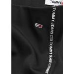 Schwarze Tommy Hilfiger Tommy Jeans Mini Miniröcke aus Jersey für Damen Größe L 