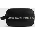 Schwarze Tommy Hilfiger Tommy Jeans Kosmetiktaschen aus Polyurethan für Herren 