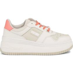Tommy Jeans Retro Basket - Sneaker - Damen 37 White/Pink