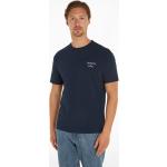 Reduzierte Blaue Klassische Tommy Hilfiger Tommy Jeans T-Shirts aus Jersey für Herren Größe M 