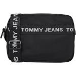 Schwarze Tommy Hilfiger Tommy Jeans Herrenumhängetaschen aus Polyester 