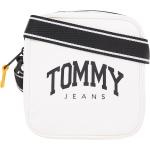 Weiße Tommy Hilfiger Tommy Jeans Herrenumhängetaschen aus Polyester 