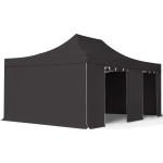 Schwarze Toolport Faltpavillons aus PVC 4x6 