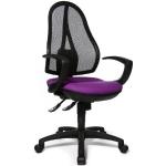Violette Topstar Point ergonomische Bürostühle & orthopädische Bürostühle  aus Metall höhenverstellbar 