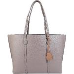 Tory Burch Ledertasche - Tote Bag Perry Triple Compartment Beige
