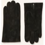 Reduzierte Dunkelgrüne Gefütterte Handschuhe Wien aus Glattleder für Herren Größe 9 
