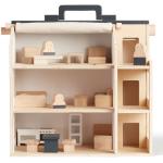 Skandinavische 39 cm Kids Concept Puppenhäuser aus Holz für 3 bis 5 Jahre 
