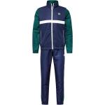 Marineblaue Color Blocking Sergio Tacchini Trainingsanzüge & Jogginganzüge aus Polyester für Herren Größe M 