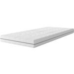 Weiße My Home Komfortschaummatratzen aus Polyester 140x200 cm mit Härtegrad 2 
