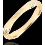 Edenly Diamantringe aus Gelbgold 18K handgemacht für Damen 