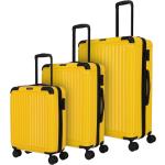Gelbe Travelite 4-Rollen-Trolleys 27 l für Handgepäck 